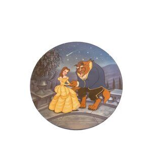 Disney Treasured Moments "Beauty And The Beast" Collectors Plate